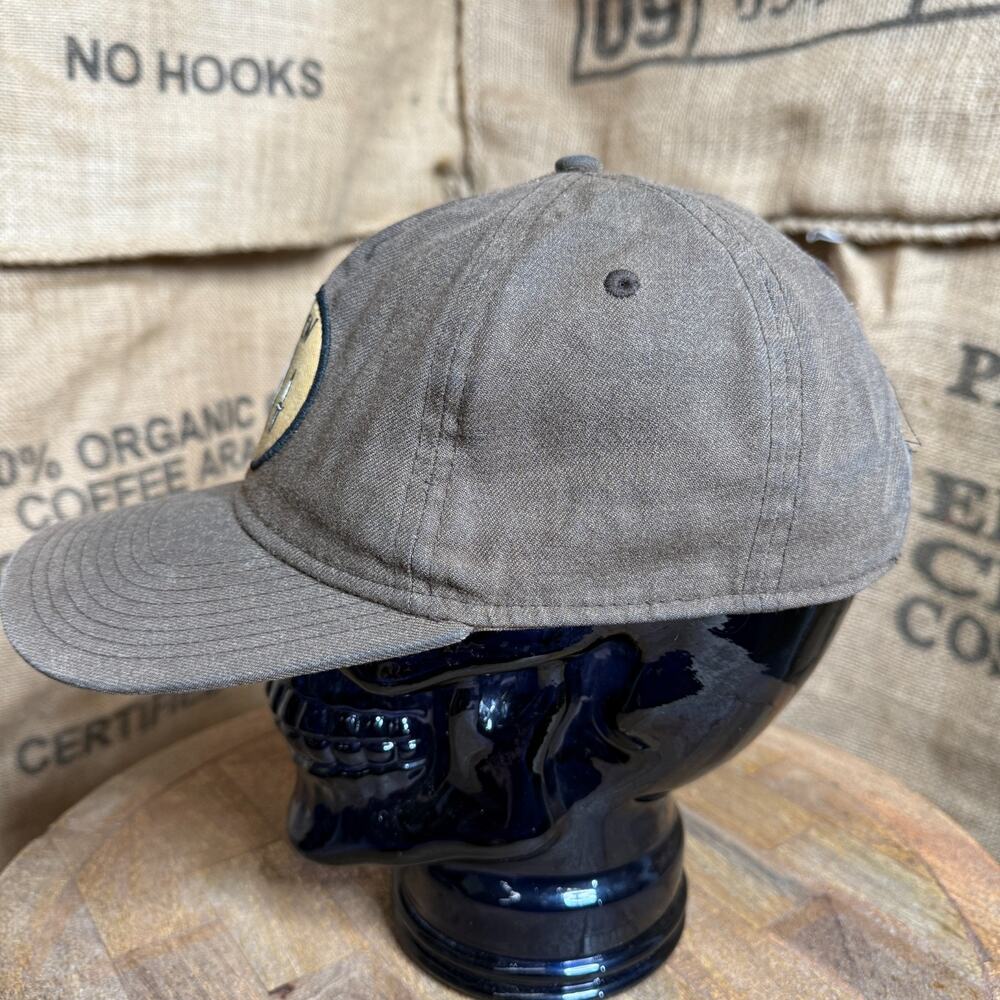 Vintage Shrunken Head Skateboards Hat Snapback Cap Skate Wear Brown Wool Blend - Picture 2 of 6